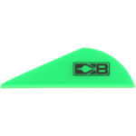 Bohning Blazer Vanes Neon Green 1000 pk. - Image 2