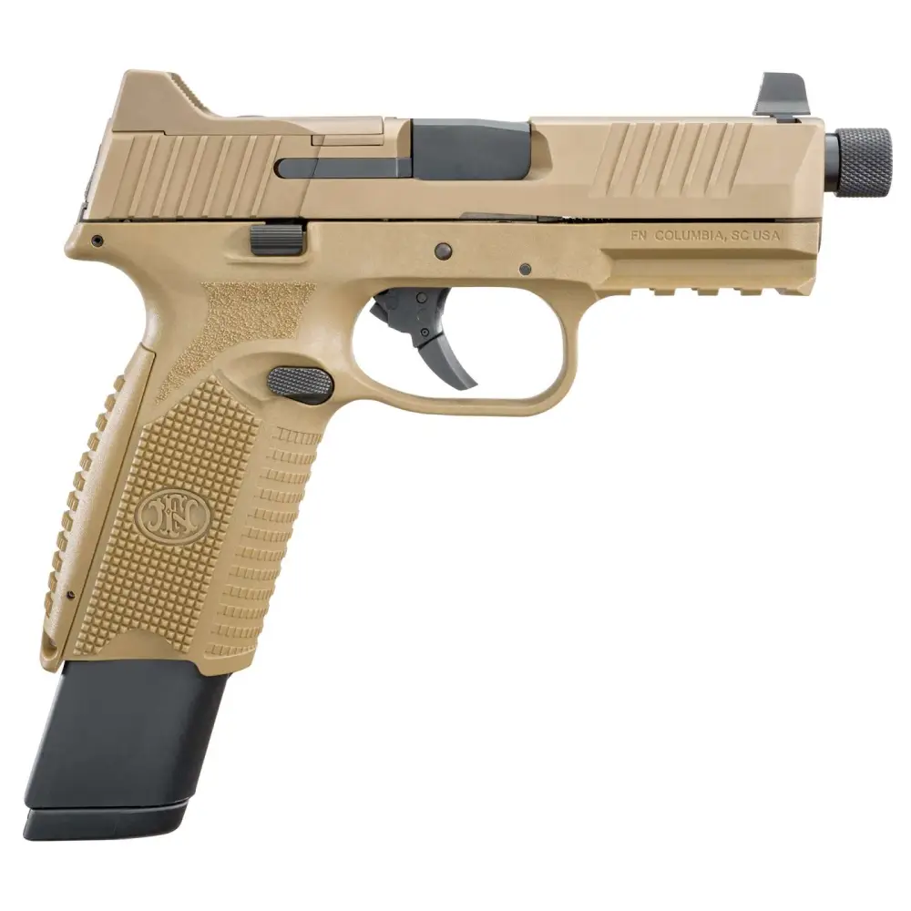 34494-14138741.webp FN 509T NMS 9MM PSTL FDE 1-17RD, 1-24RD MAGS - Image 1