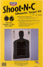 B/C TARGET SHOOT-N-C 12"X18" - SILHOUETTE KIT