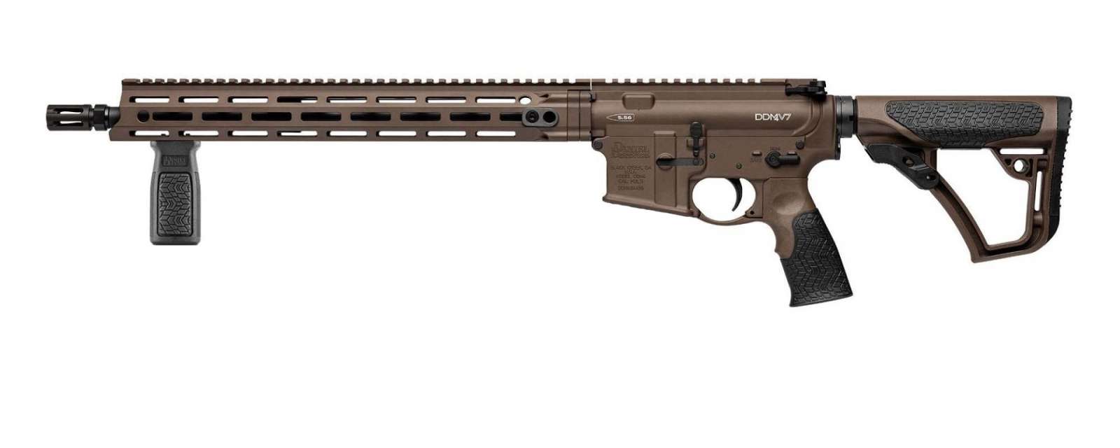 350471-14271360.jpg DANIEL DEFENSE DDM4V7 5.56MM RIFLE 16" MFR RAIL MIL SPEC+ NO MAG - Image 1