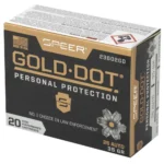 SPEER 25 AUTO 35 GR GDHP AMMO 20 RD/BX 10 BX/CS - Image 2