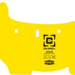 CALDWELL AR500 COYOTE TARGET - 3/8"  AR500 STEEL YELLOW
