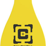 CALDWELL AR500 RIMFIRE BOWLING - PIN TARGET 1/4" YELLOW