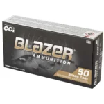 CCI 380 AUTO 95 FMJ BLAZER BRASS 50 RD/BX 20 BX/CS - Image 2