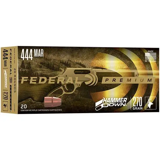 460344-14231267.webp FEDERAL 444 MARLIN 270GR HAMMERDOWN 20 RD/BX 10 BX/CS - Image 1