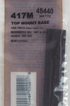 WEAVER BASE TOP MOUNT #417M - 1PC MOSSBERG 500 MATTE