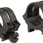 WEAVER RINGS DETACHABLE QUAD- - LOCK 1" MEDIUM MATTE .169"