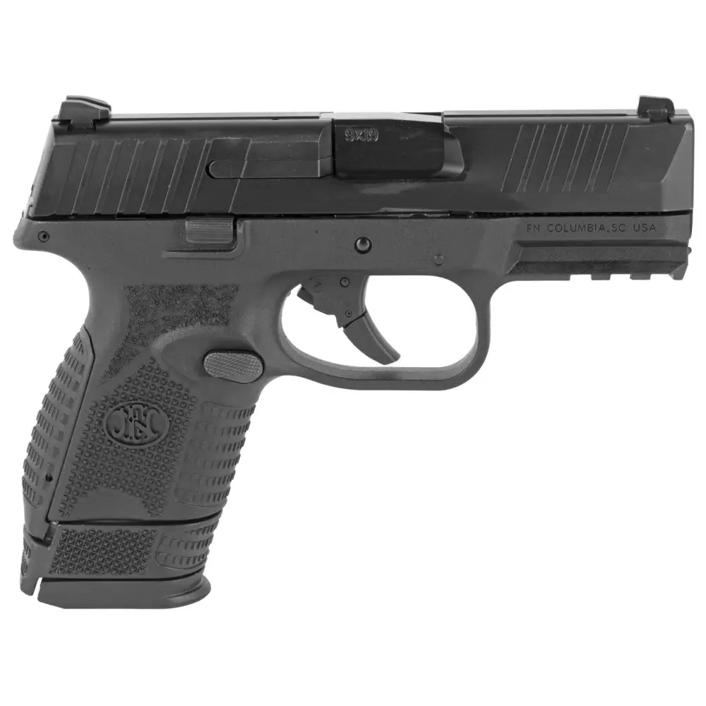 494808-14138799.webp FN 509C NMS 9MM PISTOL BLACK 1-12RD 1-15RD - Image 1
