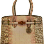 CAMELEON S&W CROC HANDBAG - CONCEALED CARRY PURSE