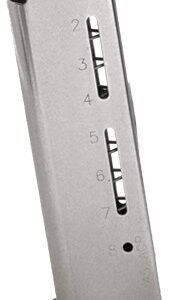 WILSON MAGAZINE ELITE TACTICAL - 45ACP 8RD W/ETM PAD STAINLESS