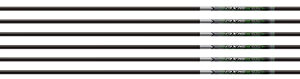 EASTON AXIS 5MM 300 W/ HALFOUT - 6-PACK W/ 2" BLAZER VANES