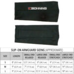 Bohning Slip-On Armguard Black Large - Image 2