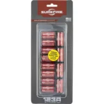 SUREFIRE SF123A 12-PACK CLAMSHELL