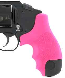 60027H.jpg HOGUE GRIPS S&W J FRAME RB - CENT./POLY BODYGUARD PINK - Image 1
