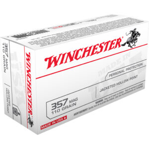 Winchester Best Value Pistol Ammo 357 Mag 110 gr. Jacketed Hollow Point 50 rd.