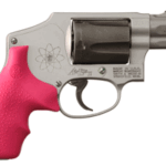 HOGUE GRIPS S&W J FRAME - ROUND BUTT BANTAM PINK