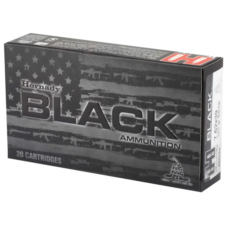 HORNADY BLACK 7.62X39 123 GR SST 20RD BX 200RD CASE