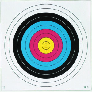 Maple Leaf Target Face FITA 10-Ring 40 cm. 100 pk.