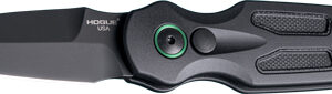 HOGUE BALLISTA-II BUTTON AUTO - BAYONET ALUMINUM G10 BLACK