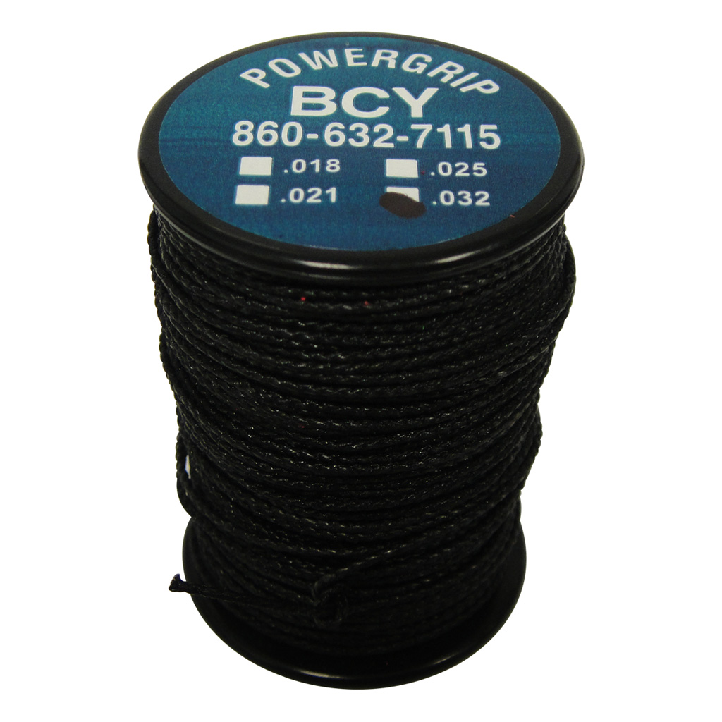 65811_1.jpg BCY Power Grip Serving Black .032 40 yds. - Image 1