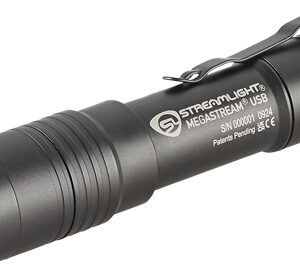 STREAMLIGHT MEGASTREAM USB - FLASHLIGHT RECHARGEABLE BLACK