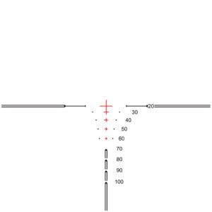 Hawke XB30 Pro Crossbow Scope 1-5x24 Illuminated Reticle