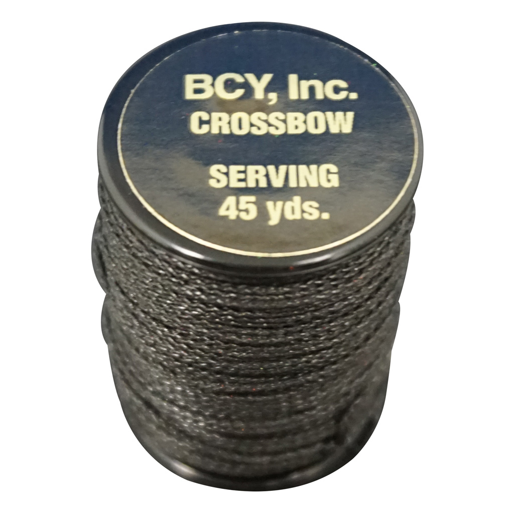 66545_1.jpg BCY Crossbow Center Serving Black .030 45 yds. - Image 1