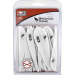 Bohning Bronco Vanes White 4 in. 100 pk. - Image 3