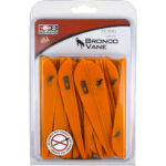 Bohning Bronco Vanes Neon Orange 4 in. 100 pk. - Image 2