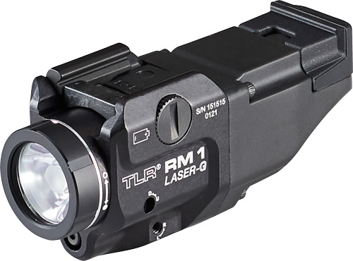 69444-1.jpg STREAMLIGHT TLR RM 1 LED WITH - GREEN LASER RAIL MOUNT BLACK - Image 1
