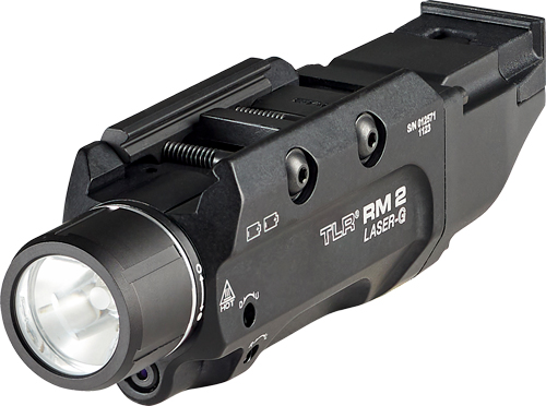69454-1.jpg STREAMLIGHT TLR RM 2 LASER-G - LED LIGHT RAIL MOUNT BLACK - Image 1