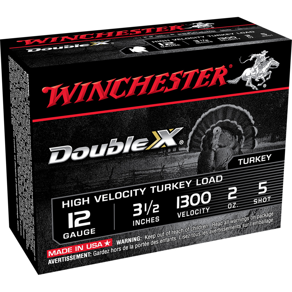 700224_1.jpg Winchester Double X High Velocity Turkey Load 12 ga. 3.5 in. 2 oz. 5 Shot 10 rd. - Image 1