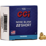 CCI Blank Paper Noise Blanks Rimfire Ammo 22 Short Blank 100 rd.