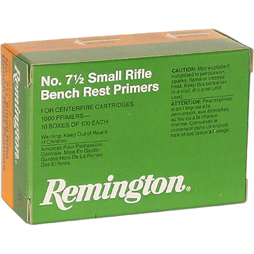 702462_1.jpg Remington Small Rifle Primers No. 7.5 1000 pk. HAZ - Image 1