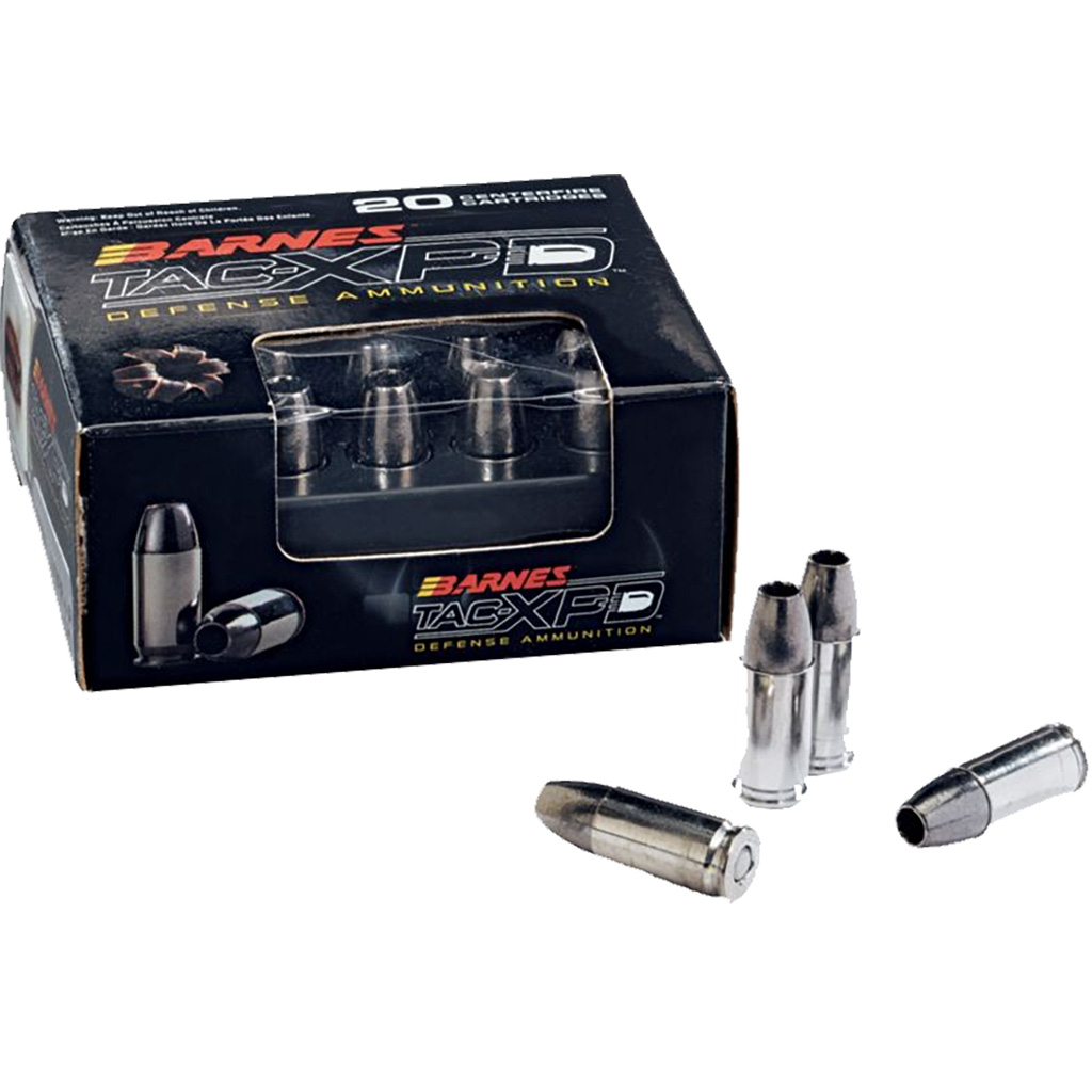 707802_1.jpg Barnes TAC-XPD Defense Handgun Ammo 40 S&W 140 gr. TAC-XP 20 rd. - Image 1