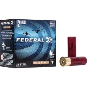 Federal Speed-Shok Load 12 Gauge 3 in. 1 1/4 oz. 3 Shot 25 rd.