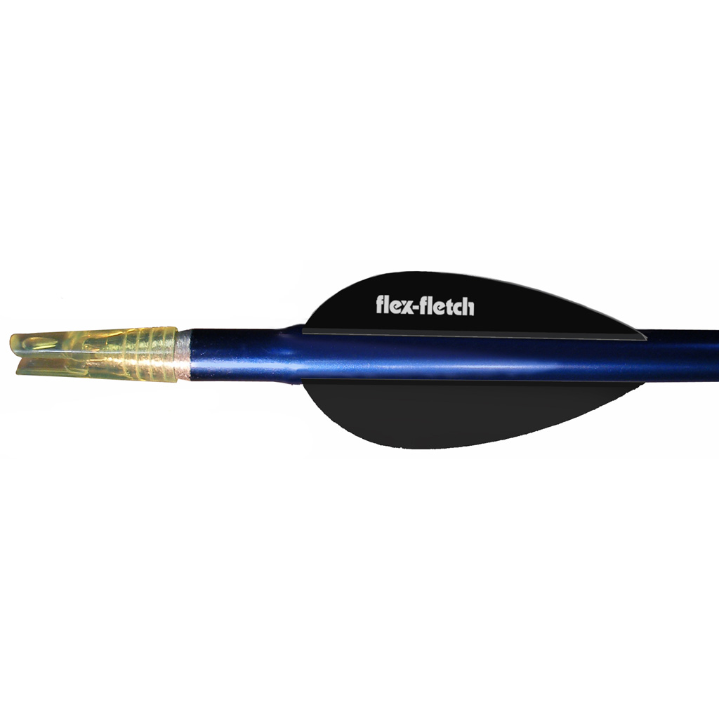 74493_1.jpg Flex Fletch FFP Vanes Black 2 in. 100 pk. - Image 1