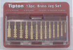 TIPTON 13-PIECE BRONZE SOLID - BRASS JAG SET W/STORAGE CASE - Image 2