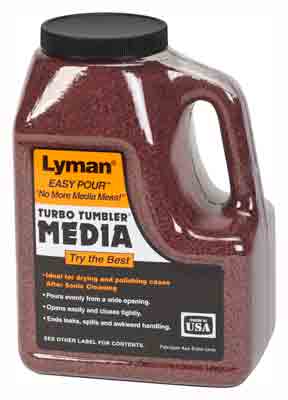 7631332.jpg LYMAN TURBO POLISHING MEDIA - TREATED WALNUT SHELLS 3 LBS - Image 1
