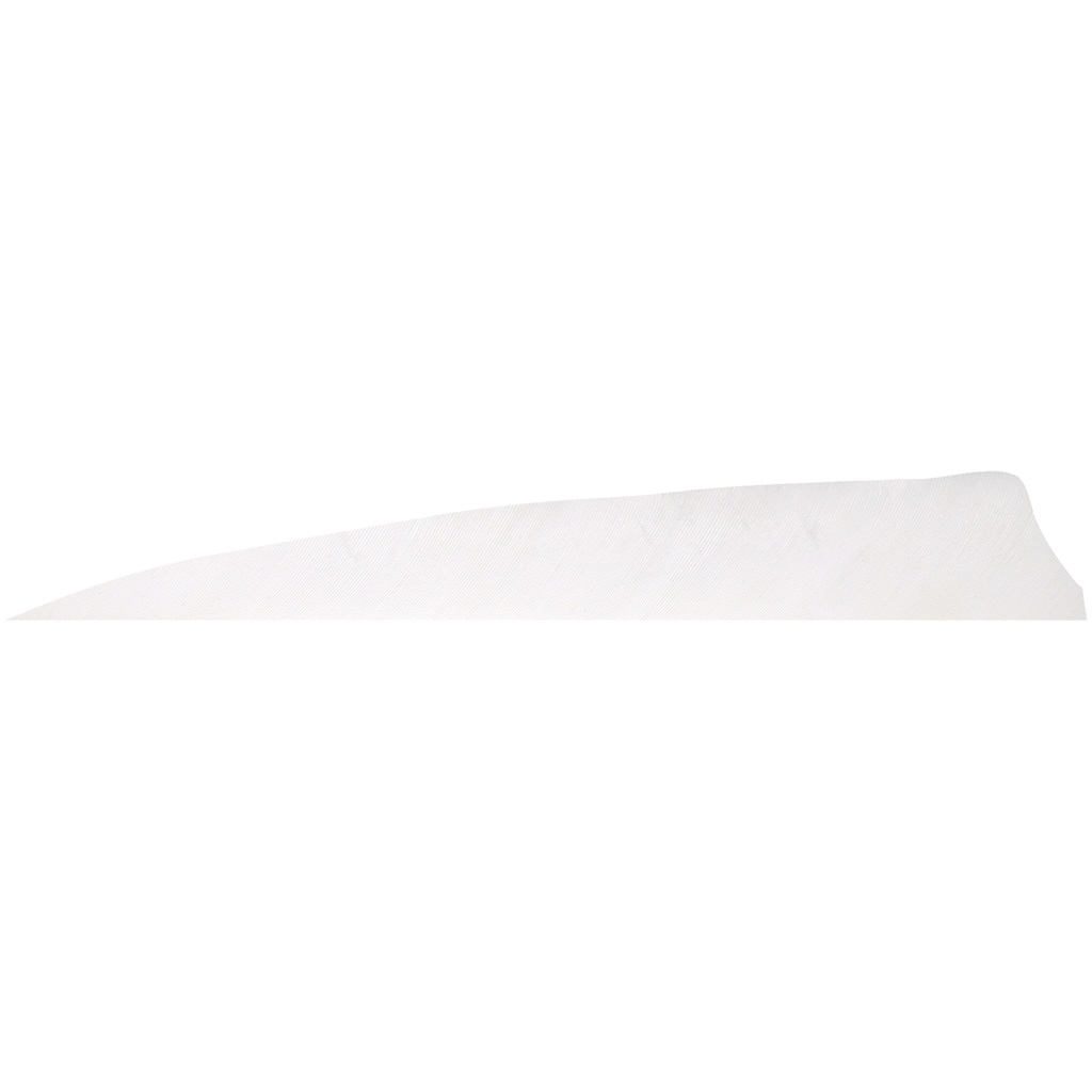 76622_1.jpg Gateway Shield Cut Feathers White 5 in. RW 100 Pk. - Image 1