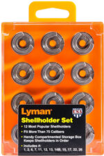 LYMAN X-SHELLHOLDER 12 PIECE - SET & STORAGE BOX - Image 2