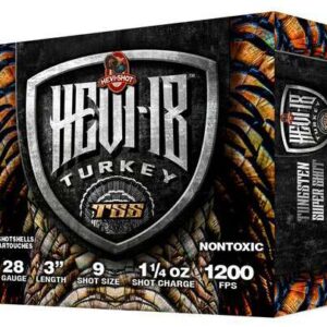 HEVI-SHOT HEVI-18 TSS TURKEY 28GA 3IN 1-1/4OZ #9 5 RD/BX 10 BX/CS