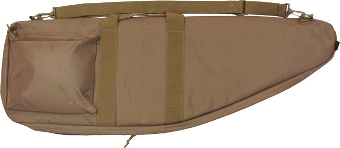 79009T-1.jpg TOC TACTICAL RIFLE CASE 42" - EXTERNAL STORAGE POCKET TAN - Image 1