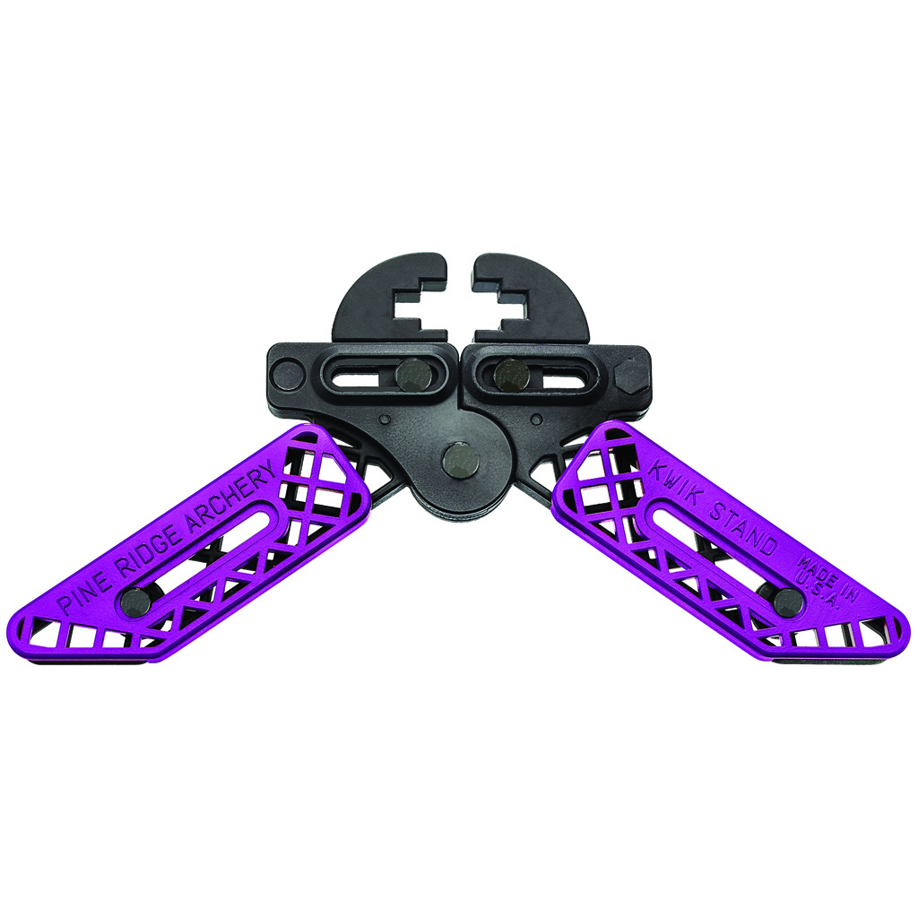 79122_1.jpg Pine Ridge Kwik Stand Bow Support Purple/Black - Image 1