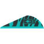 Bohning Blazer Vanes Teal Tiger 100 pk. - Image 3