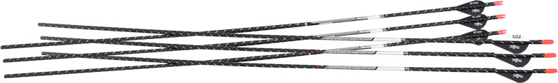 817841.jpg EASTON ARROW FMJ 5MM 340 - W/ 2" BLAZER VANES 6-PACK - Image 1