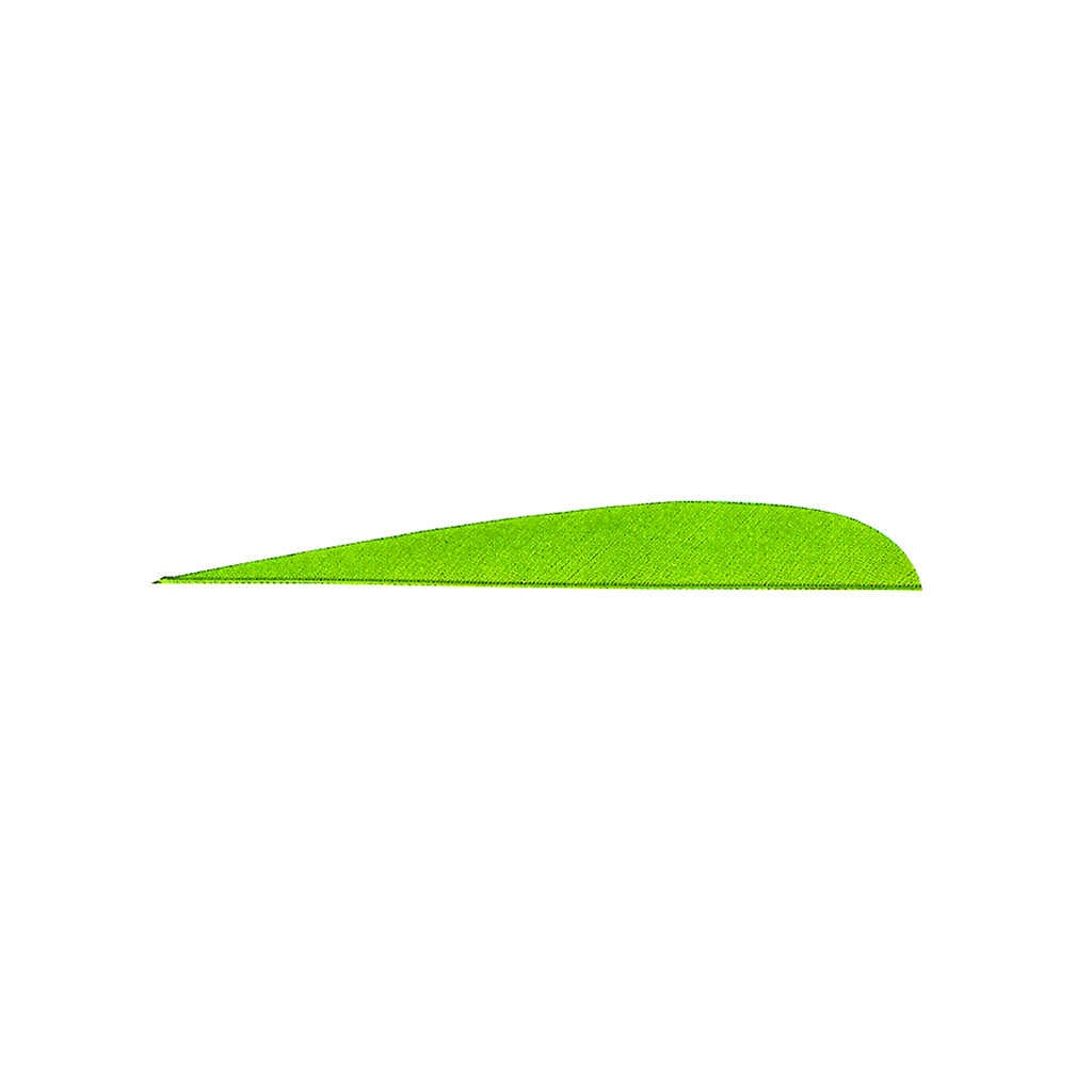 8336_1.jpg Gateway Parabolic Feathers Chartreuse 4 in. RW 100 pk. - Image 1