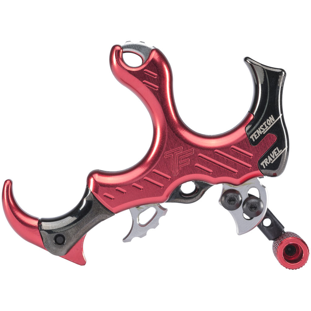 85314_1.jpg TruFire Synapse Release 3 Finger Red - Image 1