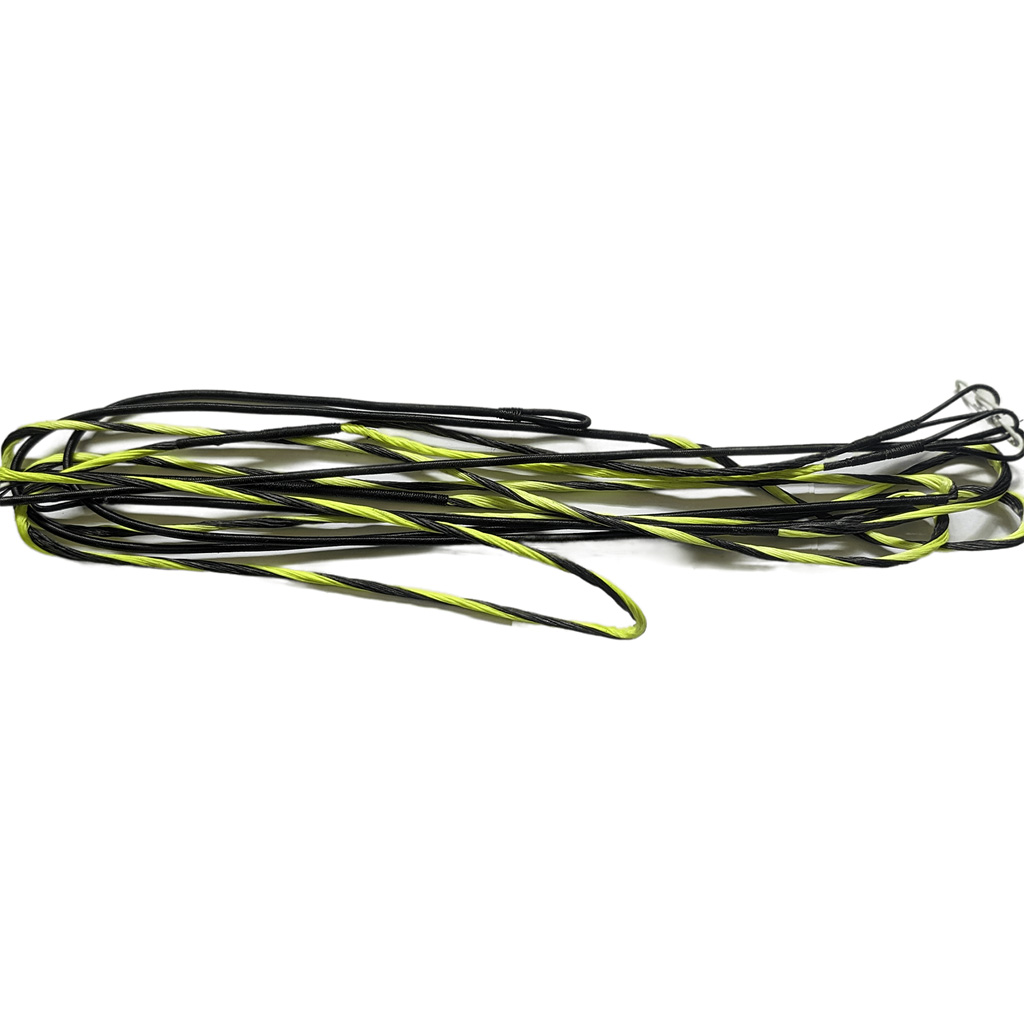 86969_1.jpg J and D Genesis String and Cable Kit Black/Flo Yellow D97 - Image 1