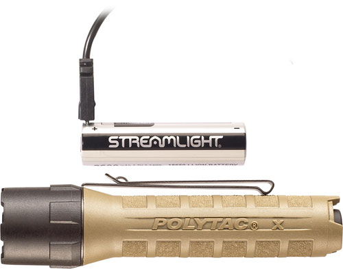 88615.jpg STREAMLIGHT POLY-TAC X USB - LIGHT WHITE LED COYOTE BROWN - Image 1